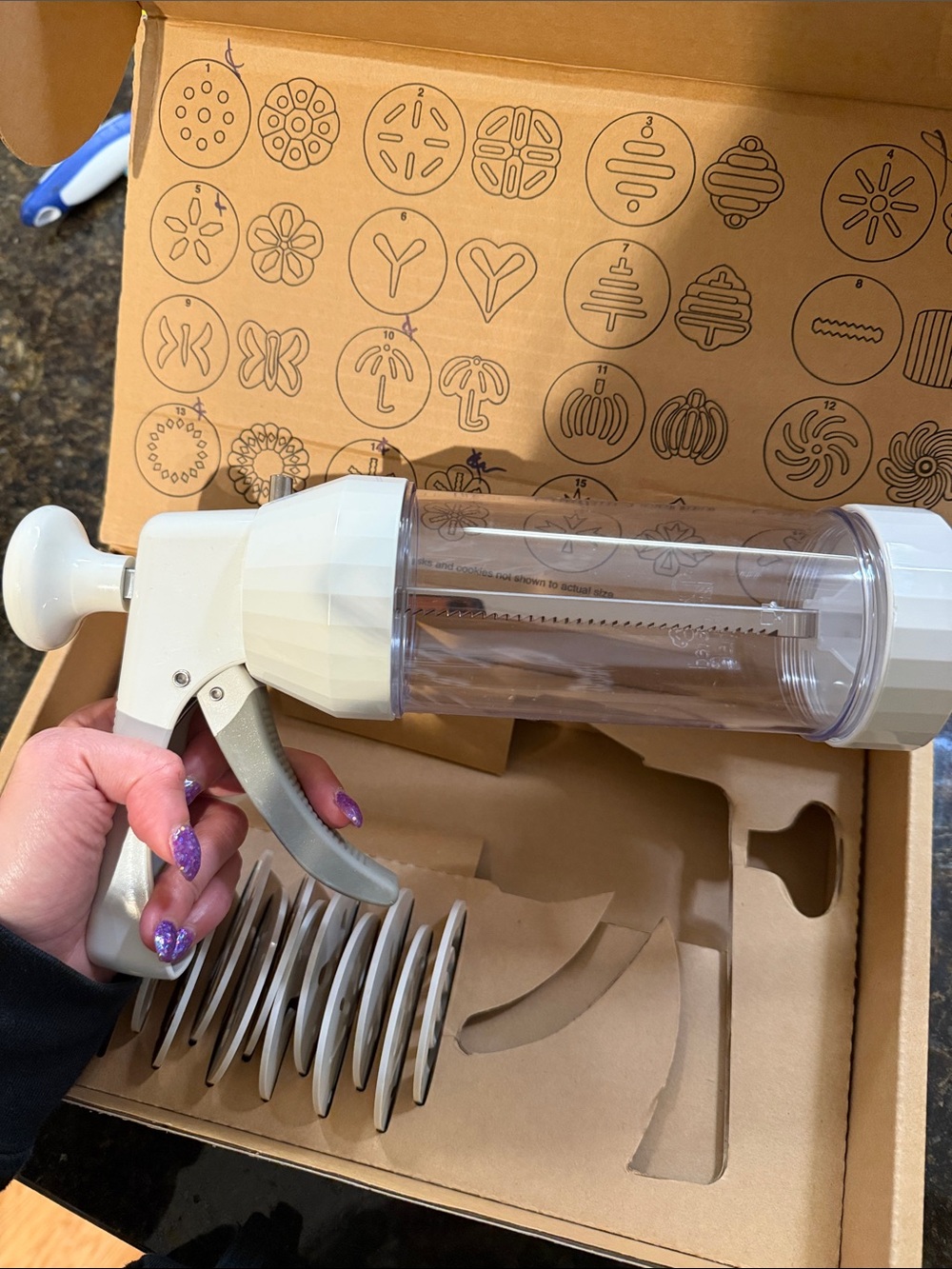 The Pampered Chef Cookie Press - Like New - Picture 4 of 6